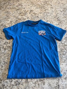 Supply & Demand Men’s Short Sleeve Crew Tee - Blue